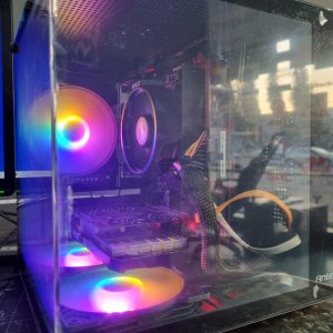 Pre-Owned Gaming PC - Ryzen 5 5500 | RTX 3050 6GB | 16GB DDR4 | 256GB SSD + 500GB HDD – 1-Month Warranty - Image 1