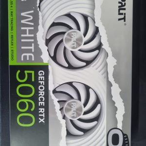 Used Palit GeForce RTX 5060 White OC – With Original Packaging - Image 1