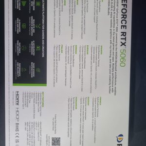 Used Palit GeForce RTX 5060 White OC – With Original Packaging - Image 4