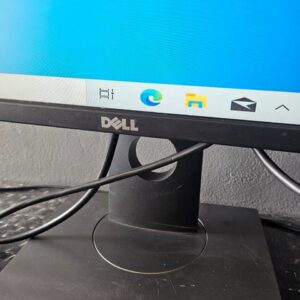 Pre-Owned Dell 23” 75Hz Full HD Monitor - Image 2