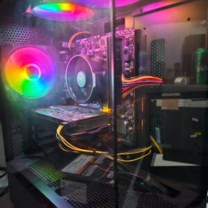 Budget Gaming PC Ryzen 3 3200G | 16GB DDR4 | GTX 1060 3GB | 240GB SSD + 500GB HDD | Fishtank Case - Image 1